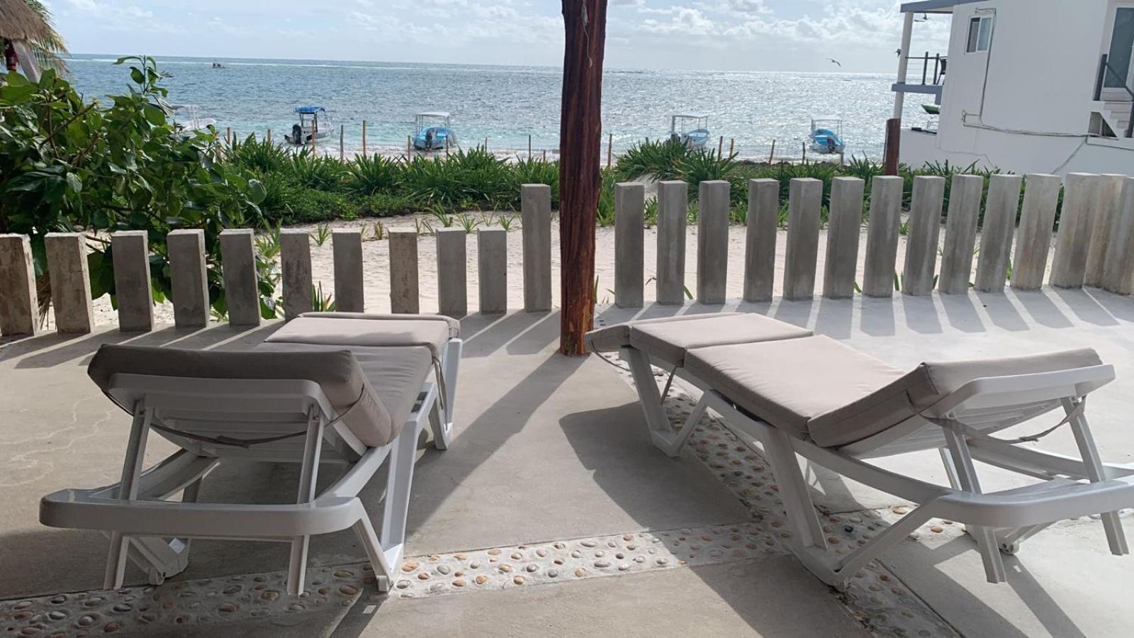 Casa Lucia Beachfront Puerto Morelos Exterior photo
